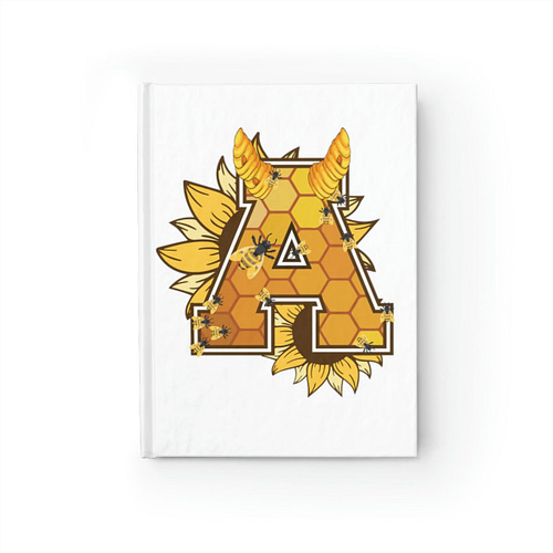 Journal / Blank sketch book- Alumni: sunflower bee