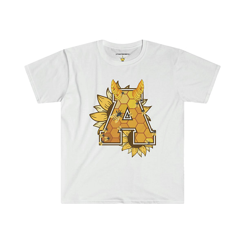 Unisex Softstyle T-Shirt  - Alumni : Sunflower bee