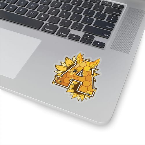 Kiss-Cut Stickers - Alumni : sunflower bee