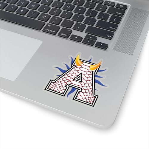 Kiss-Cut Stickers - Alumni : reptile red