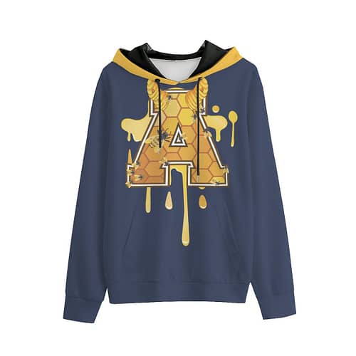 100% Pure Cotton Alumni hoodie – honey hive