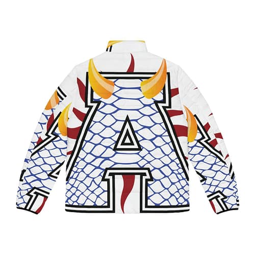 Men's Puffer Jacket Alumni : Reptile blue - Image 3